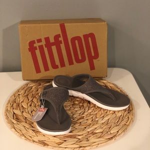 Fitflop Womens Uberknit Toe Thong Sandal Sz 5